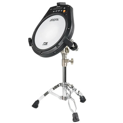 AROMA APD-20 Electronic Drum Dumb Drum Beating Board Percussion Instrument Electronic Mute Drum Pad Vocal Metronome Training Pad