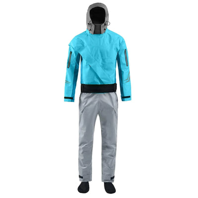 Drysuit for Women Dry Suit Latex Cuff and Splash Collar Flatwater Ocean River Padding