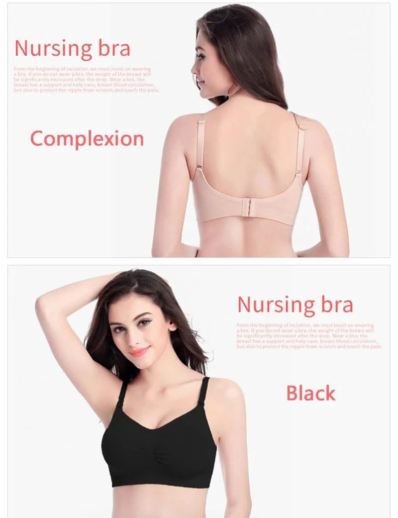 Without Bones Maternity Bras Pregnancy Clothes Prevent Sagging Breastfeeding Women Breathable Lactancia Feeding Bras Nursing Bra