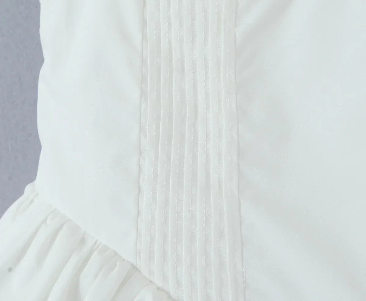 Luxury dresses women 2025 Summer dresses for women evening party dresses bodycon white mini dress elegant ruffle dress tube top