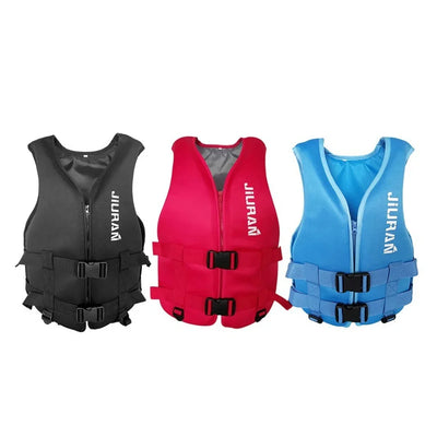 Neoprene Life Jacket Adult Children Life Vest Water Safe Fishing Vest Kayaking Boating Swimming Surfing Drifting Safe Life Vest