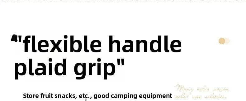 garden  Multi functional hand-held basket storage box for picnic, outdoor camping, picnic basket set, folding water bucket