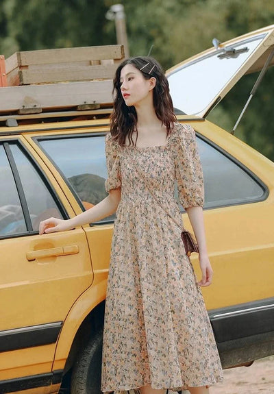 Female Dresses Pink Women's Dress Floral Graduation Formal Occasion Flower Birthday Elegant and Beautiful 2024 Fashion Summer X