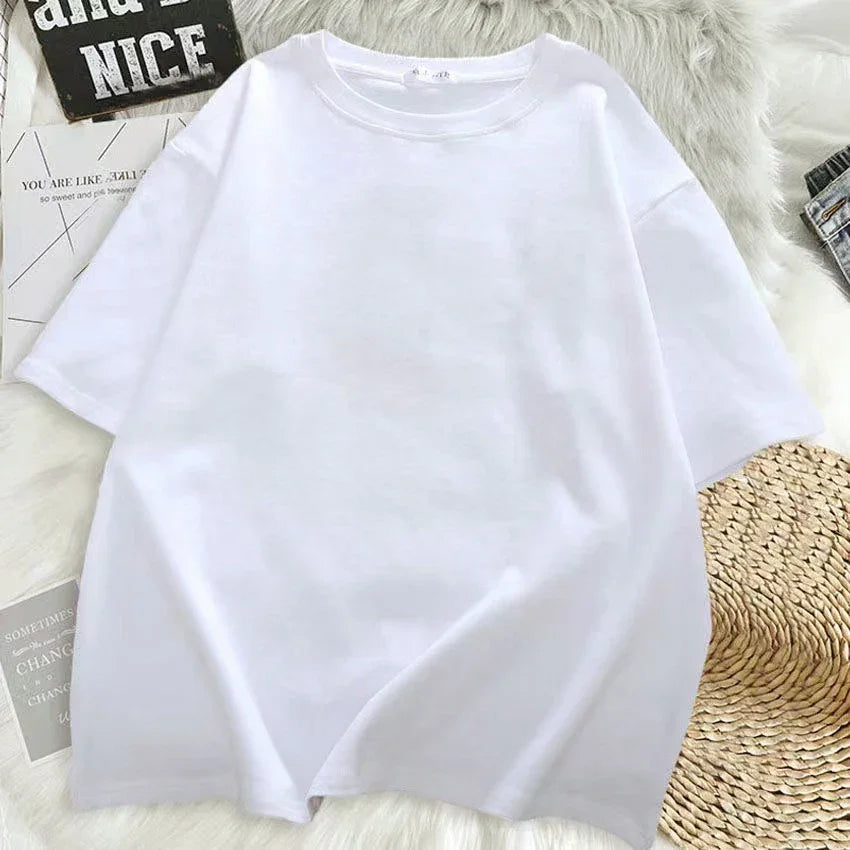 Kawaii Women T-Shirts Mickey Anime Blouses Clothing Graphic Clothes Harajuku Oversized T Shirt Womens Tops Y2k