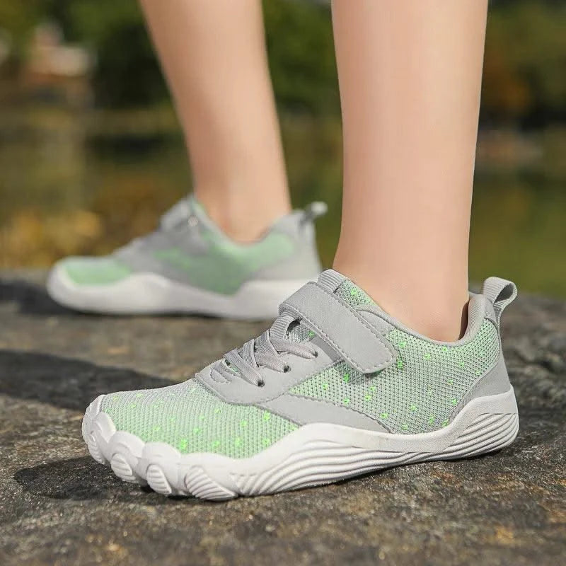 Kids Barefoot Shoes Wide Toe Minimalist Zero Drop Slipstop Toddler Shoes Children Beach Aqua Water Walking Sneakers Babies