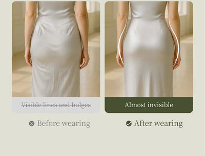 Women's Sexy Butt Lifting Shapewear Mid Waist Invisible Seamless Tummy Control Body Shaper Woman Safety Underwear N210