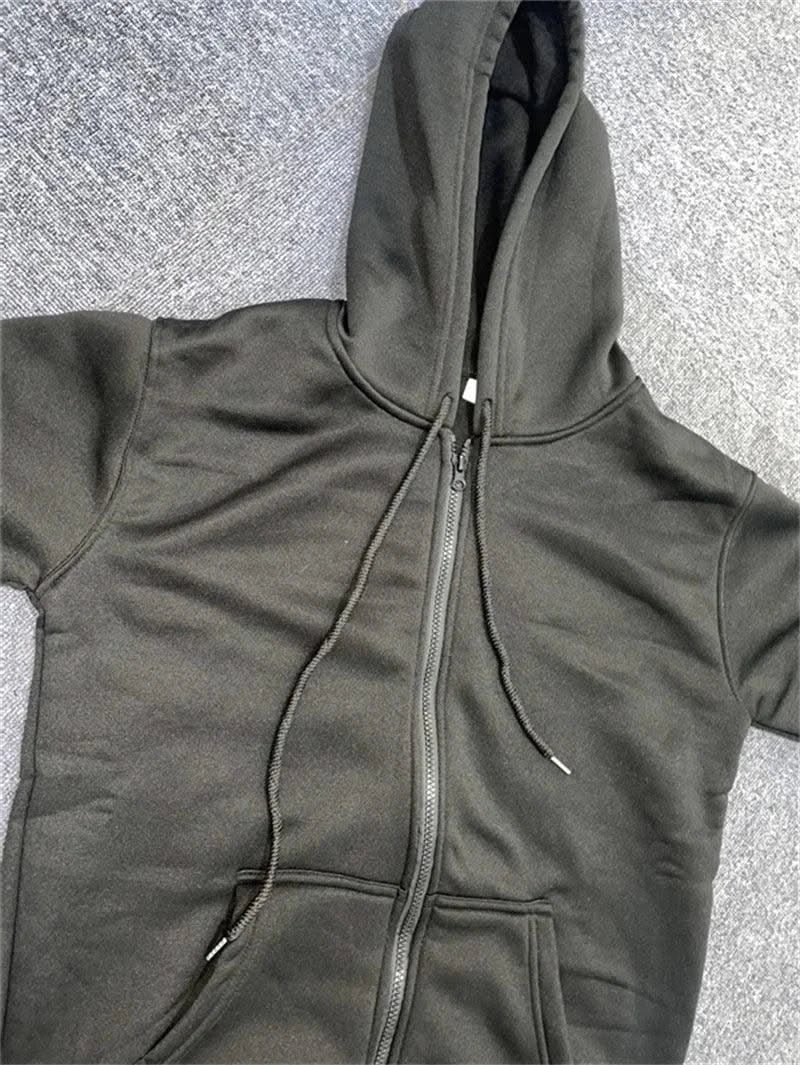Zipper Hoodies Women/Men Fashion Long Sleeve Hooded Fleece Sweatshirt Hot Sale High Quality Casual Campus Streetwear Sportwear
