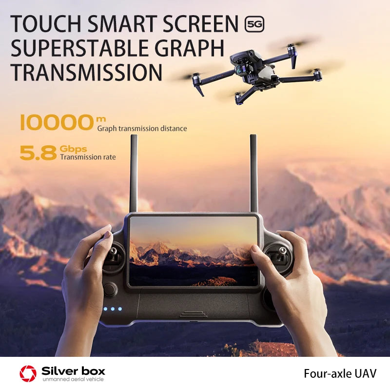 NEW P7 Max Drone 8K Camera GPS HD 5G WiFi FPV 3 Axis Gimbal EIS Professional Screen control Brushless Quadcopter RC Toy Gift