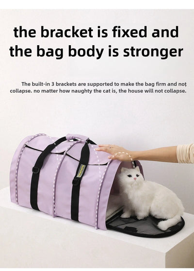 Pet Crossbody Bags Strong Bearing Capacity Breathable and Wear-resistant Cats Bag Carriers Large Space Portable Pet Products