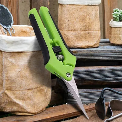 1 Set, Garden Scissors, Garden Pruning Shears, Non-slip Labor-saving Flower Branch Branch Shears, Fruit And Vegetable Shears, Fr - Elanique