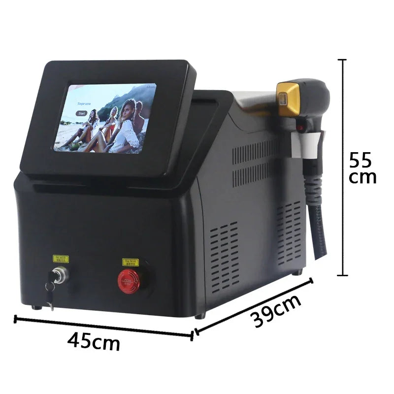 Beauty Salon Specific Diode Laser Hair Removal Device For Safe Painless and Permanent Hair Removal Suitable For All Skin Tones