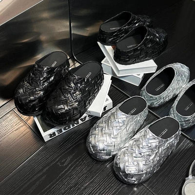 Women Mules Shoes Flats Platform Slippers Summer Sandals Designer Woman 2025 Trend Slingback Flip Flops Casual Sneakers Mujer