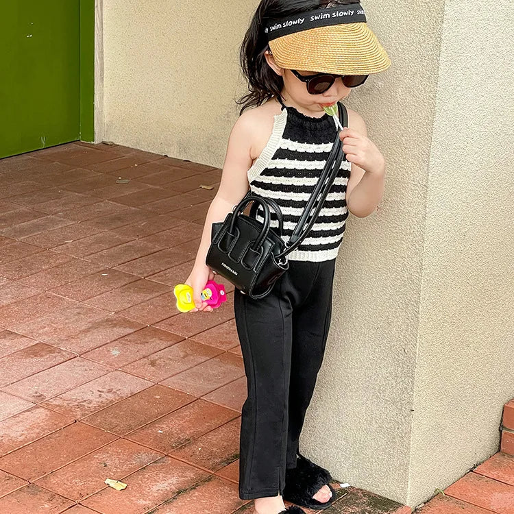 Designer Children's Handbag for Girl Messenger Bag Square Bag Kids Purses and Handbags Mini Crossbody Bag Coin Pouch for Girls