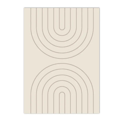 Modern Minimalist Wall Art Abstract Beige Lines Canvas Poster Painting Boho Print Wall Pictures Bedroom Living Room Home Decor