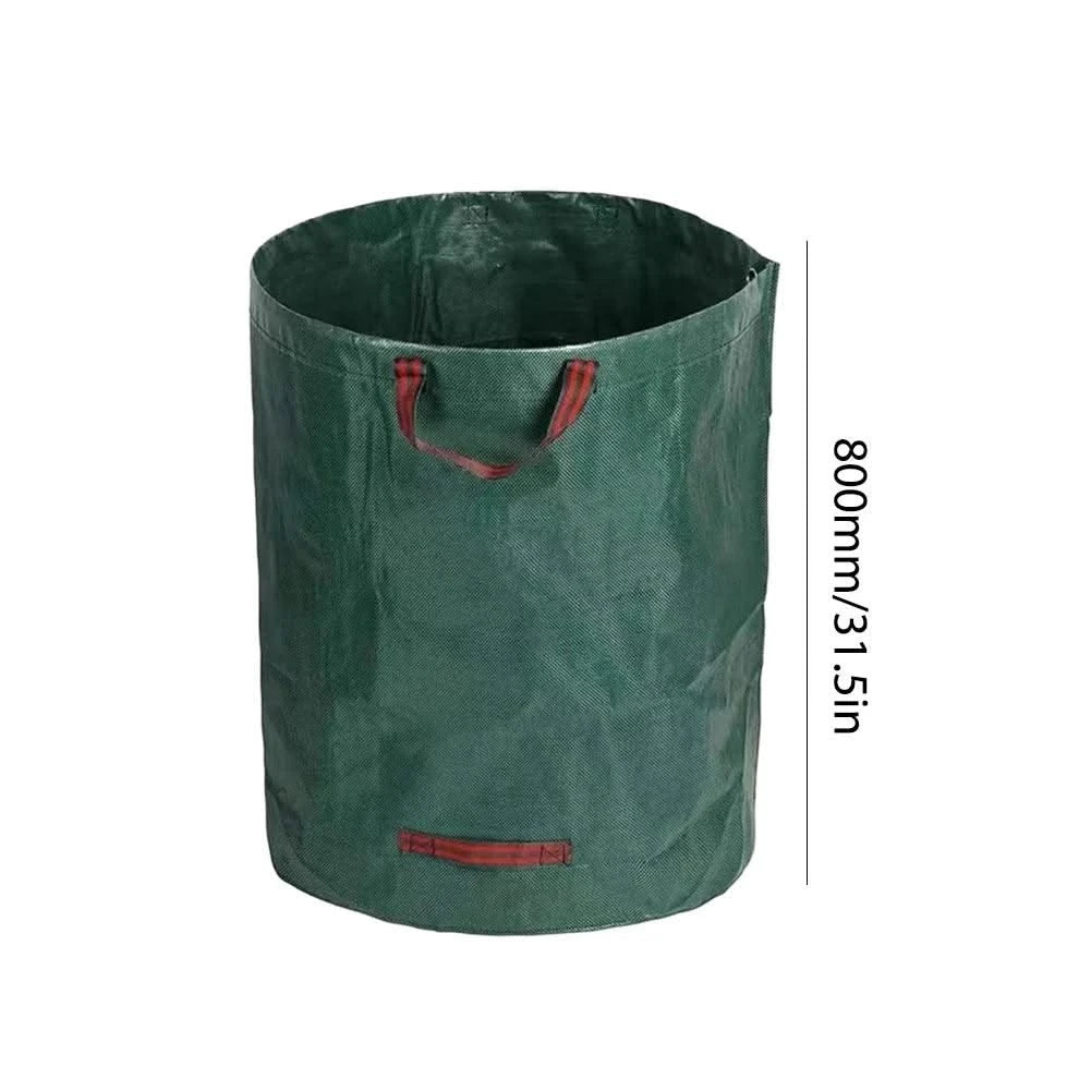 Garden Waste Bag 500L Large Capacity Garden Bag Reusable Waterproof Leaf Sack Weed Trash Can Container for Yard Leaf Storage Bag