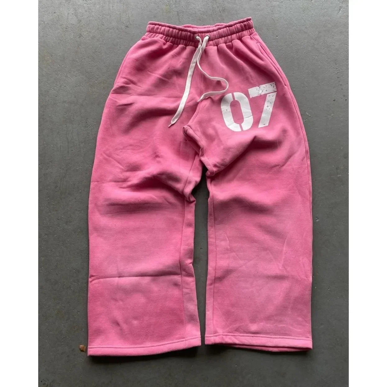 Y2k Zipper Hoodie Two Piece Set Hip Hop Digital Print Hooded Women Clothes Sweatshirts Drawstring Casual Sports Pant Streetwear