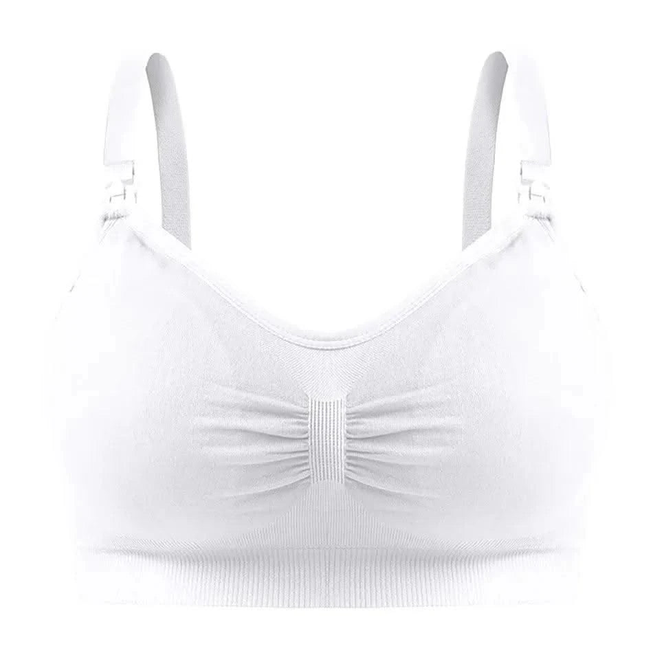 Maternity Bras Double Layer Seamless Bra Pregnancy Clothes Prevent Sagging Breastfeeding Women's Breathable lactancia Bra