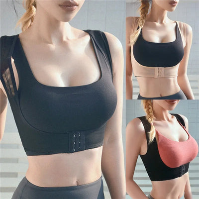 Breathable Women Active Bra Sports Bra Sexy Hollow Out Sports Top Push Up Gym Fitness Underwear Female Running Yoga Bra Tank Top