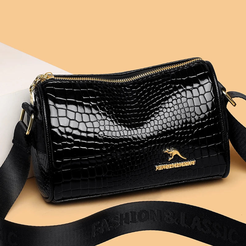 2024 Luxury Designer Large Capacity Handbag Women Bags High Quality Messenger Bag Leather Casual Shoulder Crossbody Bags