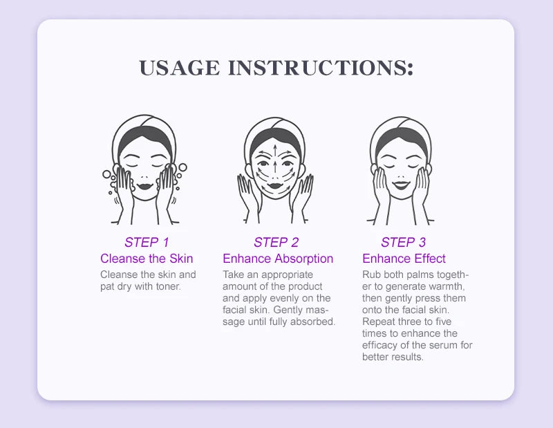 Retinol Anti-Wrinkle Face Serum Collagen Anti-Aging Lifting Firming Hyaluronic Acid Whitening Serum Facial Skin Care
