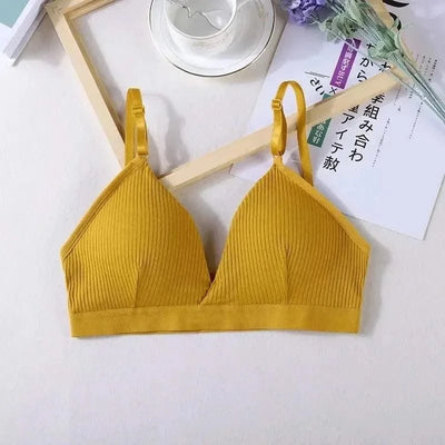 Women Yoga Sports Bras Triangle Cup Underwear