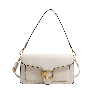 Luxury - Grade 2025 Women's Exclusive Small Square Shoulder Bag - Solid - Color Aesthetic, Niche - Style Design& Daily, Stylish