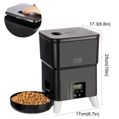 2L Automatic Pet Feeder Smart Food Dispenser for Cats and Dogs Timed Quantitative Feeding Scientific Feeding Pet Supplies