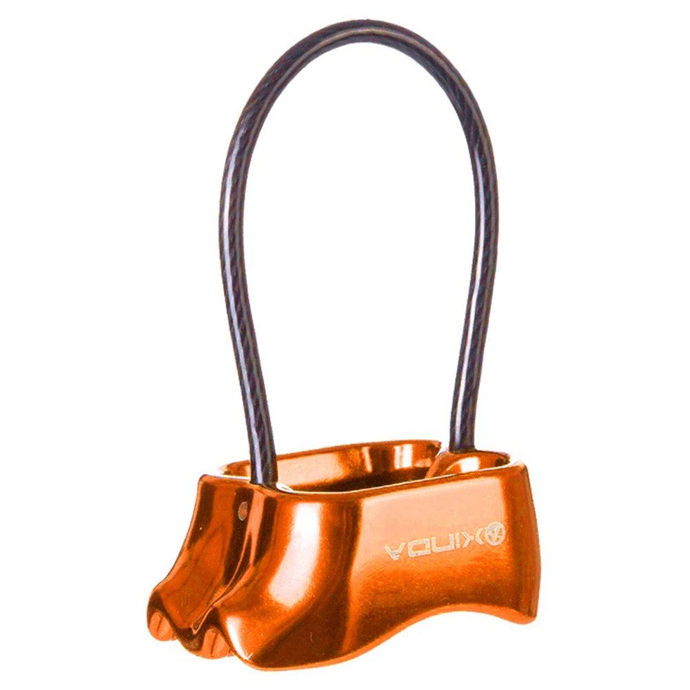 Rappel ATC Belay Device Descender Outdoor Camping Hiking Rock Climbing Equipment Travelling Easy Carrying Portable Parts
