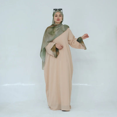 Muslim Maxi Dresses for Women Abaya Jalabiya Split Sleeve Eid Ramadan Morocco Dubai Kaftan Islam Vestidos Arab Long Robe 2025