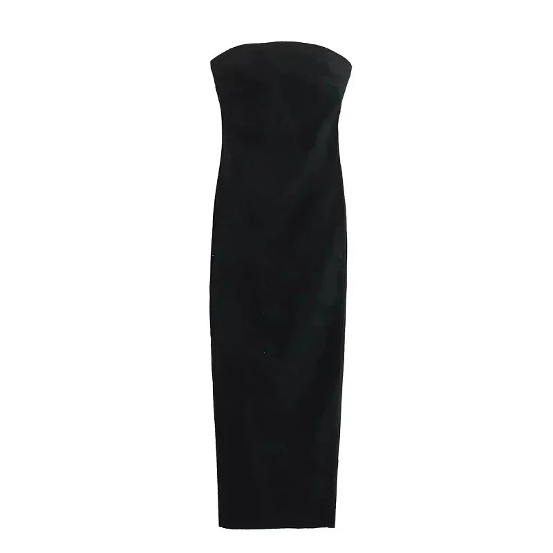 Off Shoulder Denim Dress Woman Blue Corset Long Dress Women Midi Bodycon Dresses For Women 2025 Elegant Party Dresses
