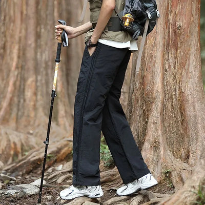 Men's Trousers 2025 Summe Fashion Thin Style Business Casual Pants Outdoor Stretch Breathable Straight Leg Loos Baggy Versatile