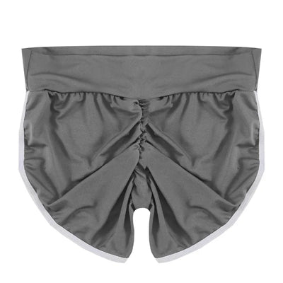 Women Summer Shorts for Sports Fitness Gym Skinny Slim Shorts Causal Yoga Shorts Low Waist Stretchy Short Pants Gym Clothing
