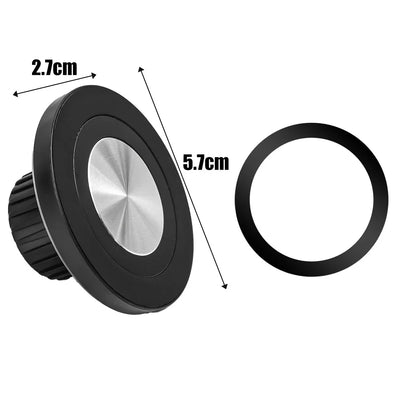 Magnet Head for MagSafe Car Phone Mount Universal 17mm Ball Joint Magnetic Phone Holder Accessories for iPhone 15 Pro Max Xiaomi