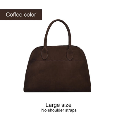 Women's handbag high-end women's luxury minimalist designer large capacity shoulder bag retro unique personality handbag-A-DH