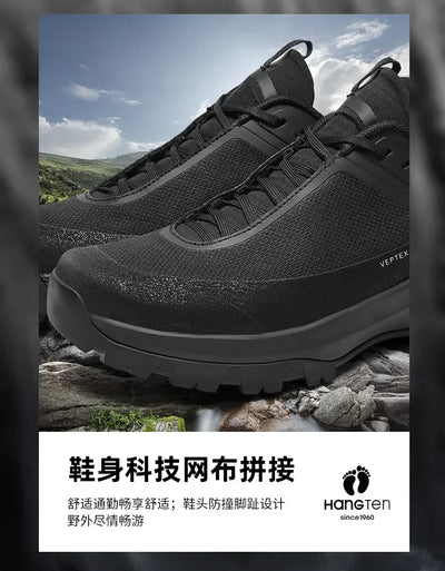 2025 High-quality outdoor climbing shoes Men's Lightweight breathable skidproof shock absorption all-terrain off-road sneakers