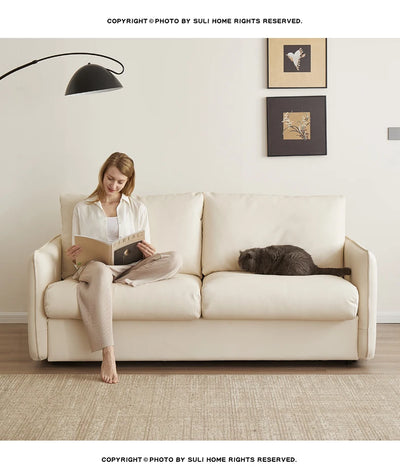 Longer Background Sofa Pillows European Modern Convertible Pull Out Sofa Bed Single Reading Muebles De Sala Home Furniture