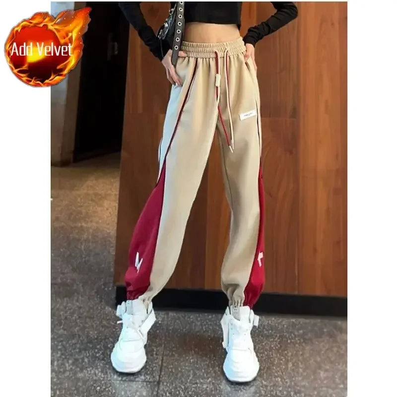Harem Baggy with Pockets Clothes Female Pants Sweatpants Jogging Trousers for Women Joggers Loose Fitness Sports G Original 90s