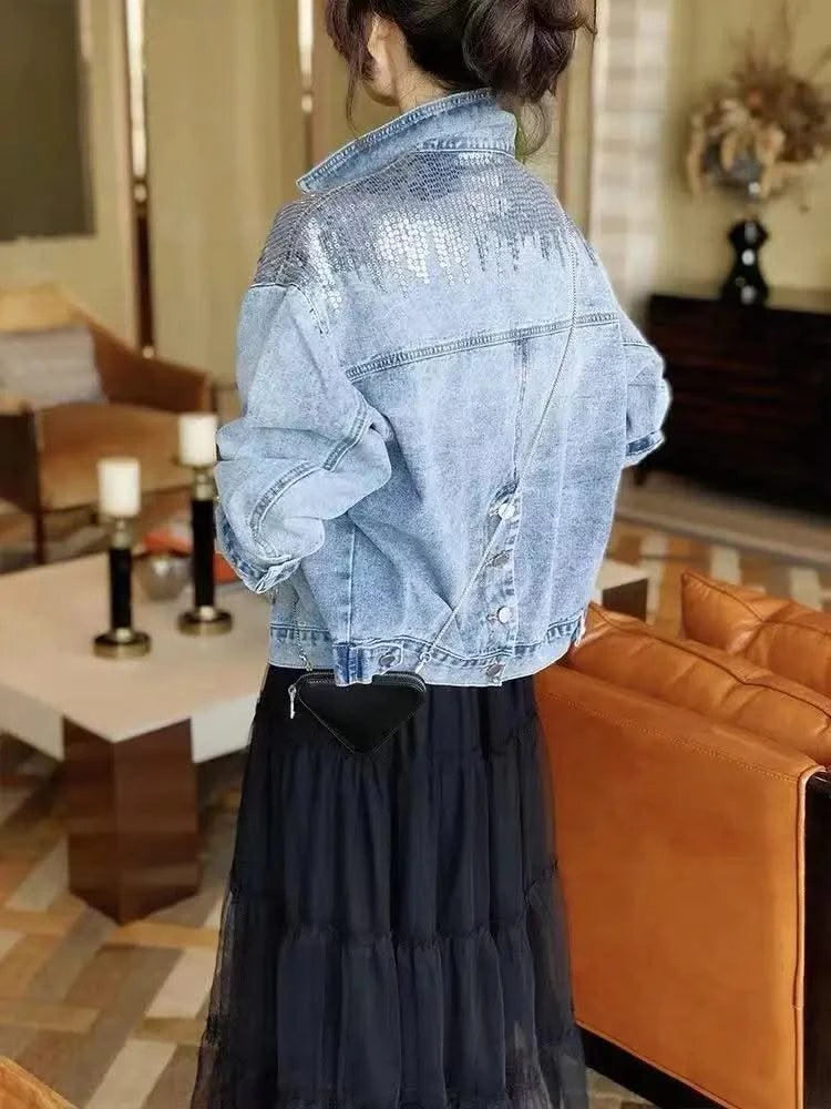 Denim Jacket For Women's Jackets For Women Denim Coats Women's Denim Jacket Jean Jacket For Womens Women Coat New In Outerwears