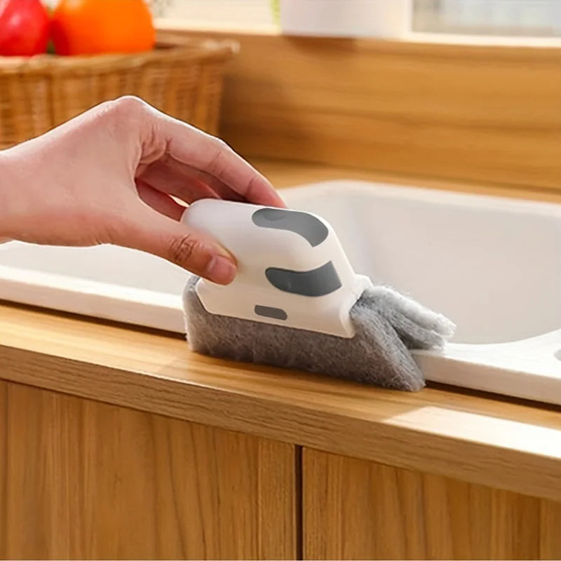 Window Cleaning Brush Windowsill Groove Deadend Cabinet Crevice Brush Removable Household Multifunctional Cleaning Tools
