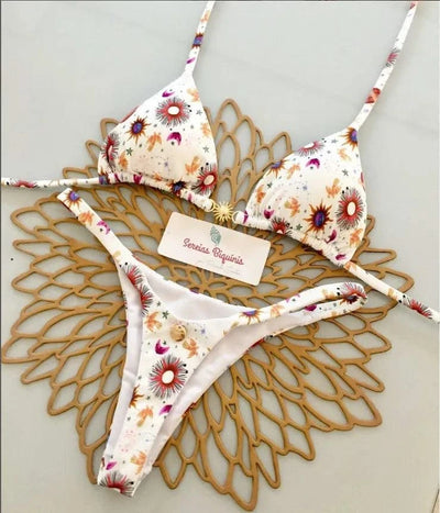 Swimwear Women Leopard Printed Sexy Bikini Set Striped Beachwear Summer Swimsuit Two-pieces Thong Bathing Suit Biquinis