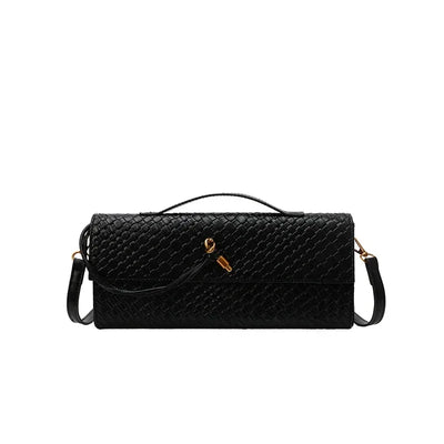 Designer Inspired Women's Elegant Handbag - Luxury Brand Leather Crossbody Tote With Shoulder Strap Option