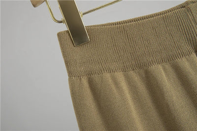New Two Piece Outfits for Women Sweater Sets Knit Lounge Set Pullover Tops and High Waisted Short Pants 2 PCS Casual Sweatsuit