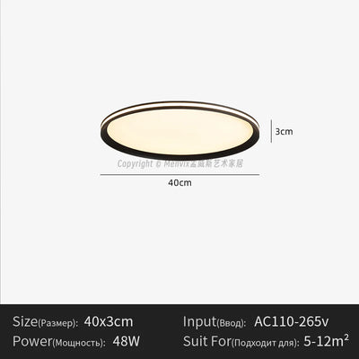 Modern LED Ceiling Light Minimalist Bedroom Lamp Home Decor Ceiling Chandelier Children's Room Lustre Living Room Lights Fixture