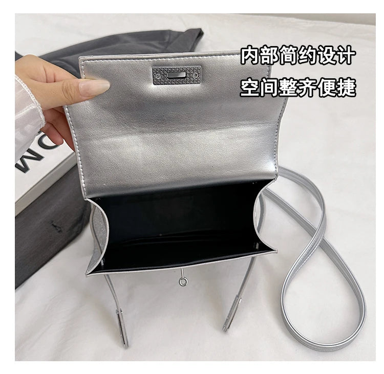 Popular Classic Leather Ladies Shoulder Bag Handbags For Women Designer Inspired Elegant Top Handle Purse Fashion Tote