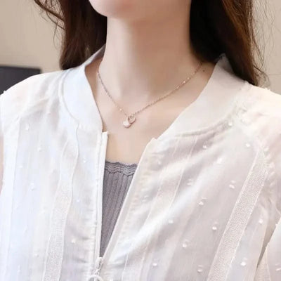 Bomber Jacket for Women Loose Short New in Baseball Aviator Coat