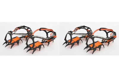 12 tooth professional crampons outdoor rock climbing ice fishing snow skid shoe cover mountaineering skid gear 12 teeth
