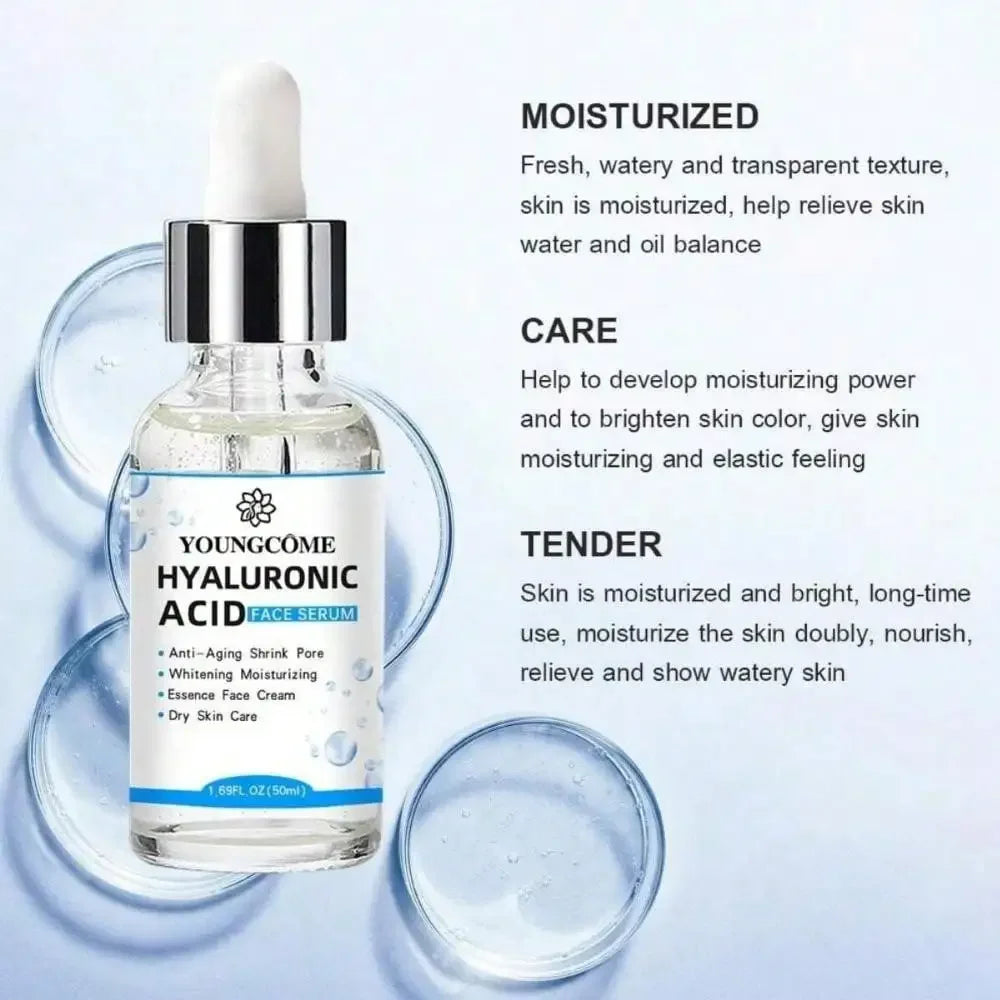 Hyaluronic Acid Facial Essence Deep Repair Moisturizing Facial Skin Anti-aging Essence Korean Skin Care Products