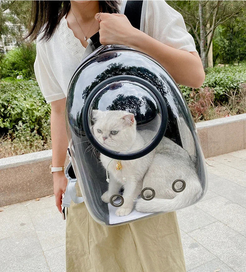 Cat Carrier, Pet Carrier, Breathable Pet Backpack for Cats and Dogs, Cat Carrier for Carrying Cats Outdoors