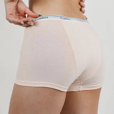 Cotton Menstrual Panties Women Leak Proof Boxer Short Underwear Female Menstruation Period Boyshort Underpants Woman Panty Panti