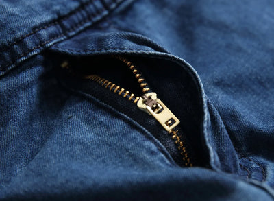 Men's Spring and Autumn Jeans, New Style Retro Casual All-match Ripped Dungarees, Fashionable High Street Trendy Brand Dungarees